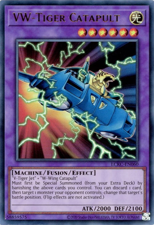 VW-Catapulta Tigre Card Front