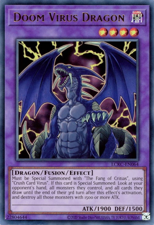Drago Virus del Destino Card Front