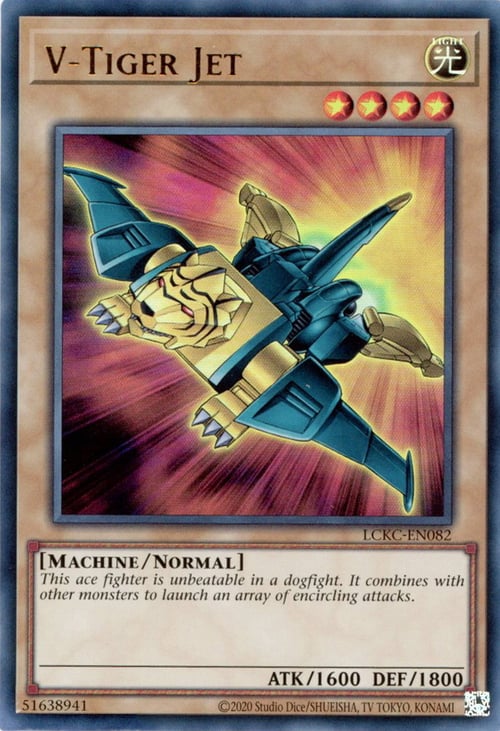 V-Tigre Jet Card Front