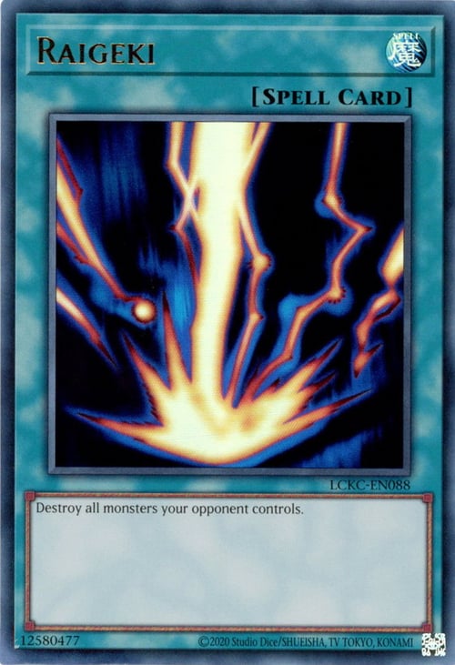 Raigeki Card Front