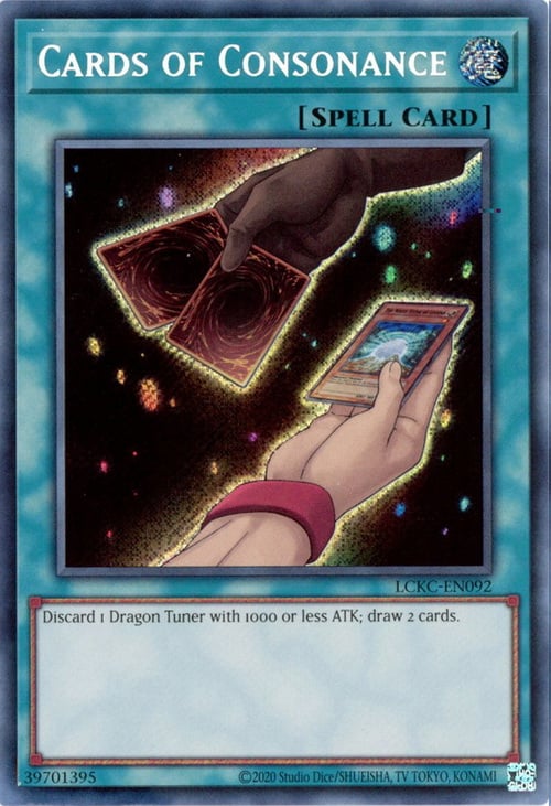Carte della Consonanza Card Front