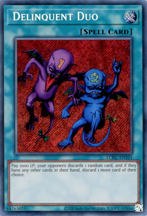 Due di Meno Card Front