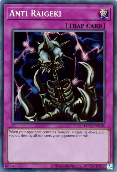 Anti-Raigeki Card Front