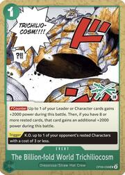 The Billion-fold World Trichiliocosm · Zoro Deck Stamp OP06-038