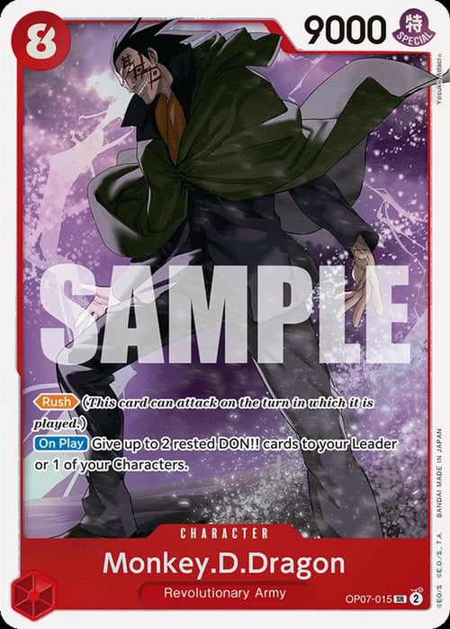 Monkey.D.Dragon Card Front