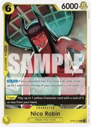 Nico Robin · Non-Foil OP09-107