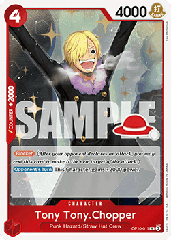Tony Tony.Chopper Card Front