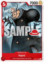 Nami · Luffy Deck Stamp OP10-013