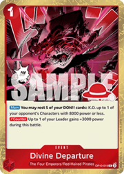 Divine Departure · Luffy Deck Stamp OP10-019