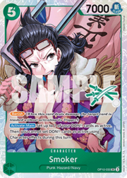 Smoker · Zoro Deck Stamp OP10-030