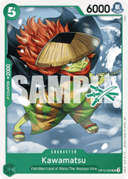 Kawamatsu · Zoro Deck Stamp OP12-023