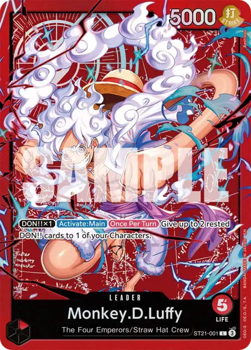 Monkey.D.Luffy Card Front