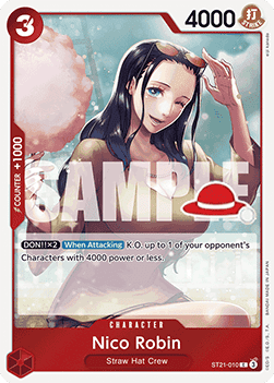 Nico Robin Card Front