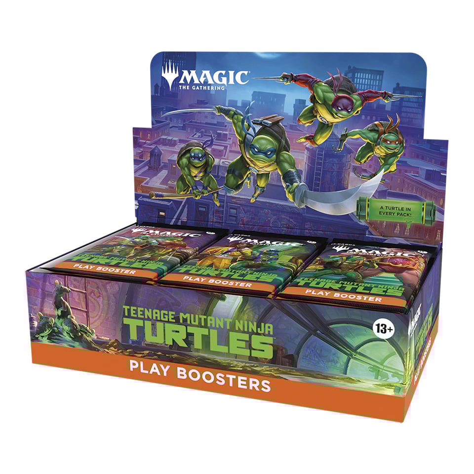 Box di buste di gioco di Magic: The Gathering | Teenage Mutant Ninja Turtles