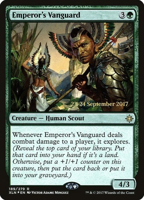 Emperor's Vanguard Card Front