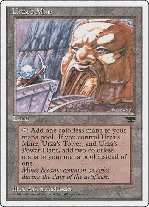 Urza's Mine Card Front