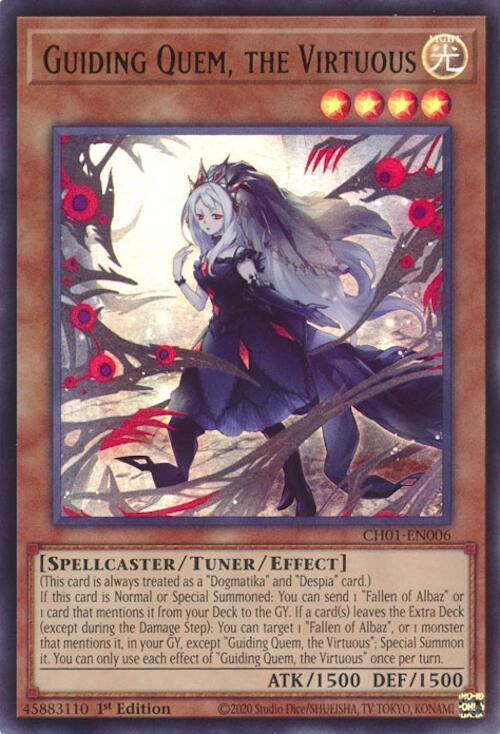 Guida Quem, la Virtuosa Card Front