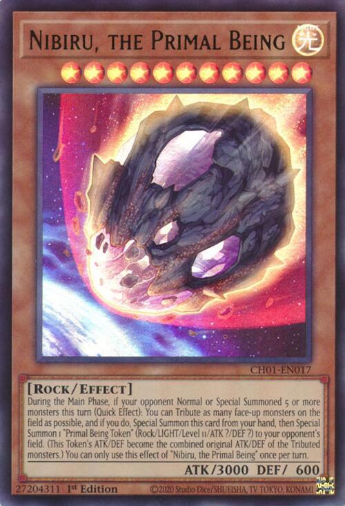 Nibiru, the Primal Being Card Front