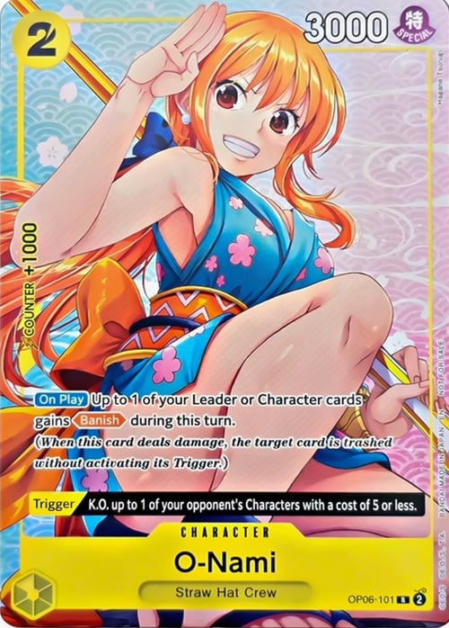 O-Nami Card Front
