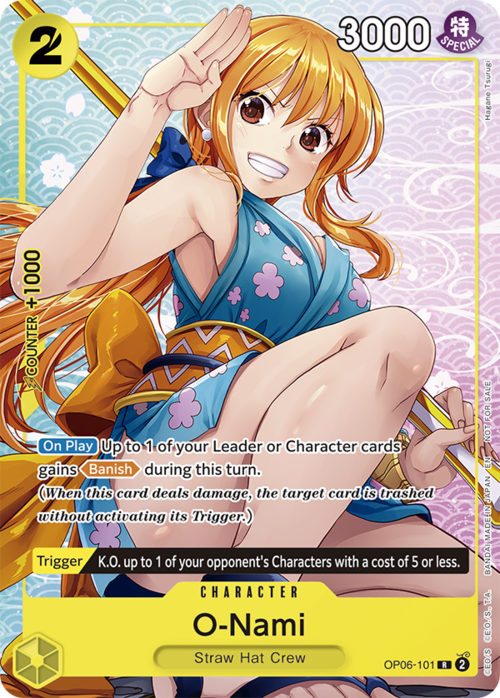 O-Nami Card Front