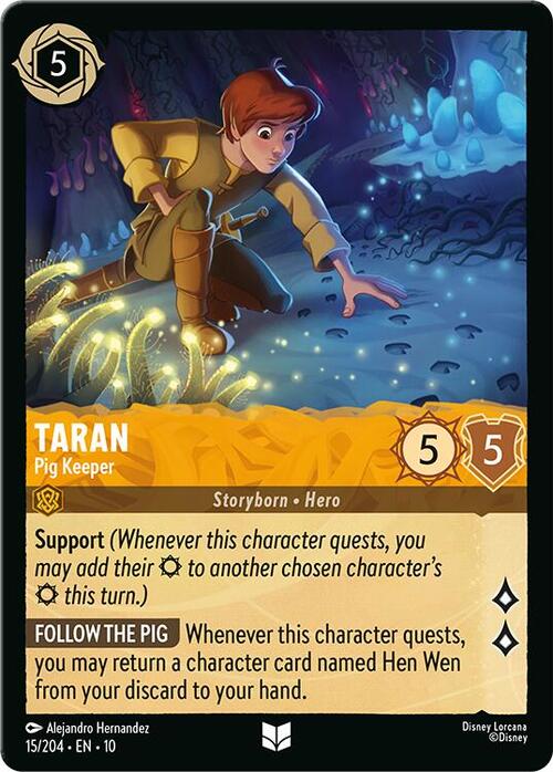 Taran - Pig Keeper Card Front