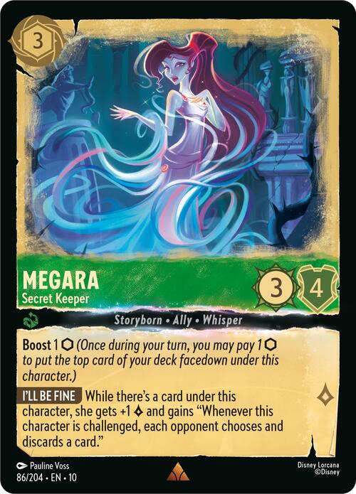 Megara - Secret Keeper Card Front