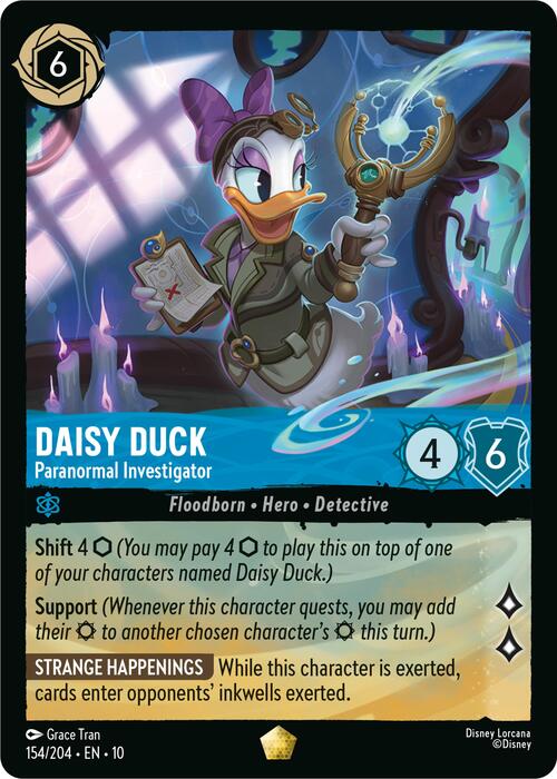 Daisy Duck - Paranormal Investigator Frente