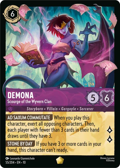 Demona - Scourge of the Wyvern Clan Card Front