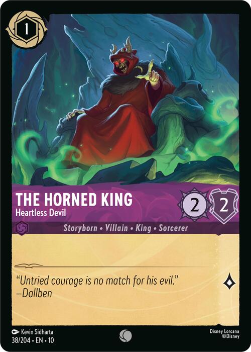 The Horned King - Heartless Devil Card Front