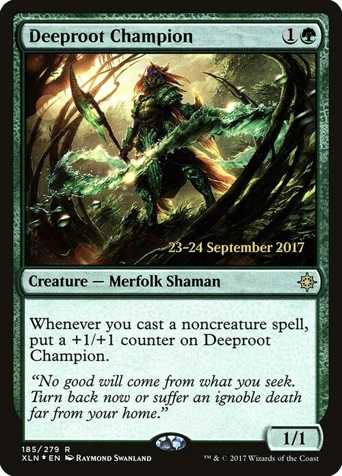 Deeproot Champion Card Front