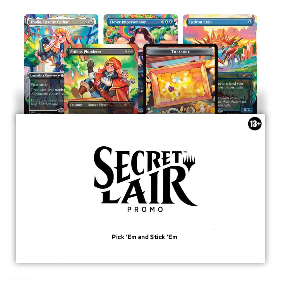 Secret Lair Drop Series: Our Boss Is on Vacation Superdrop: Pick 'Em and Stick 'Em