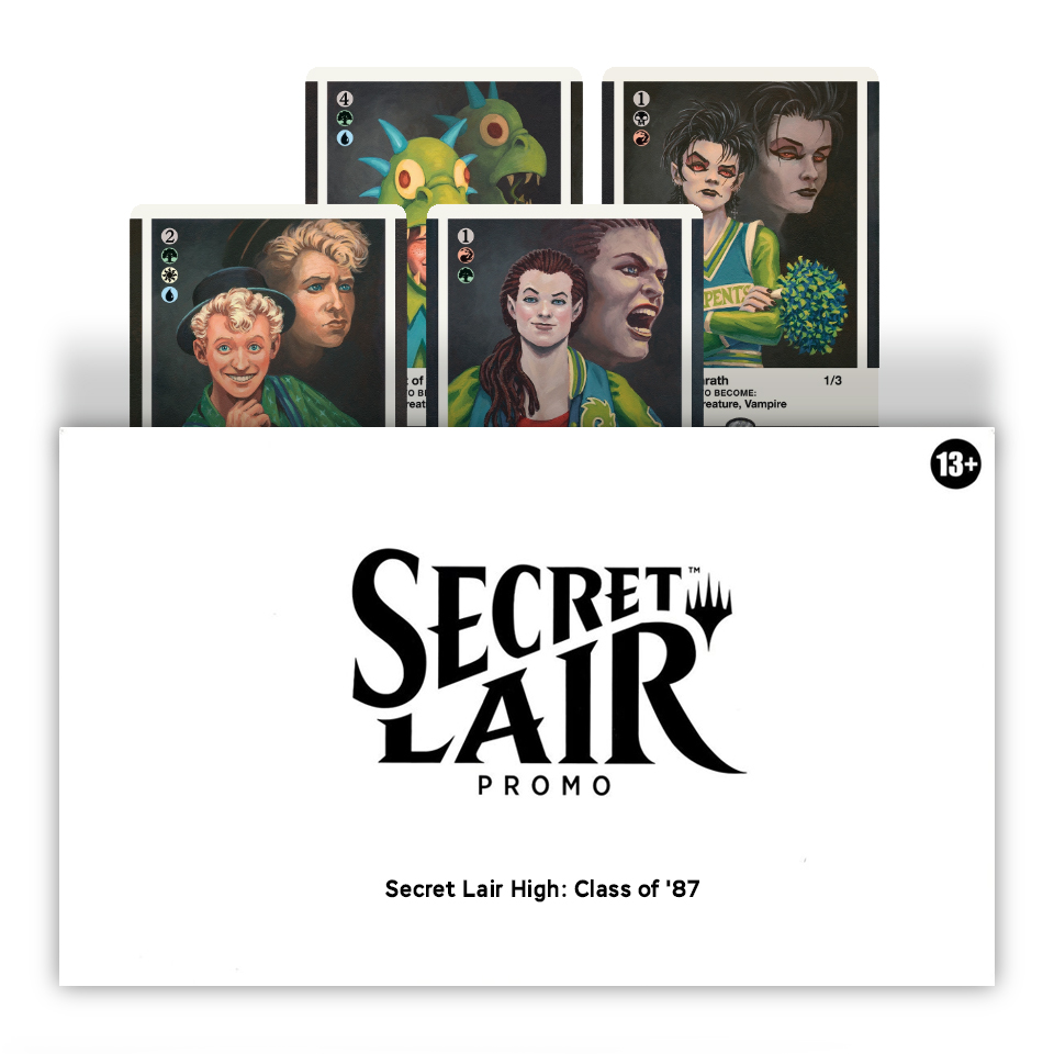 Secret Lair Drop Series: Our Boss Is on Vacation Superdrop: Secret Lair High: Class of '87