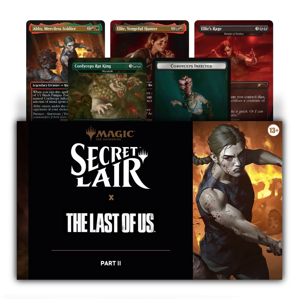 Secret Lair Drop Series: Secret Lair x PlayStation: Secret Lair x The Last of Us Part II