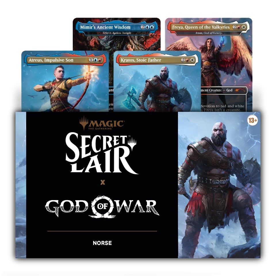 Secret Lair Drop Series: Secret Lair x PlayStation: Secret Lair x God of War: Norse