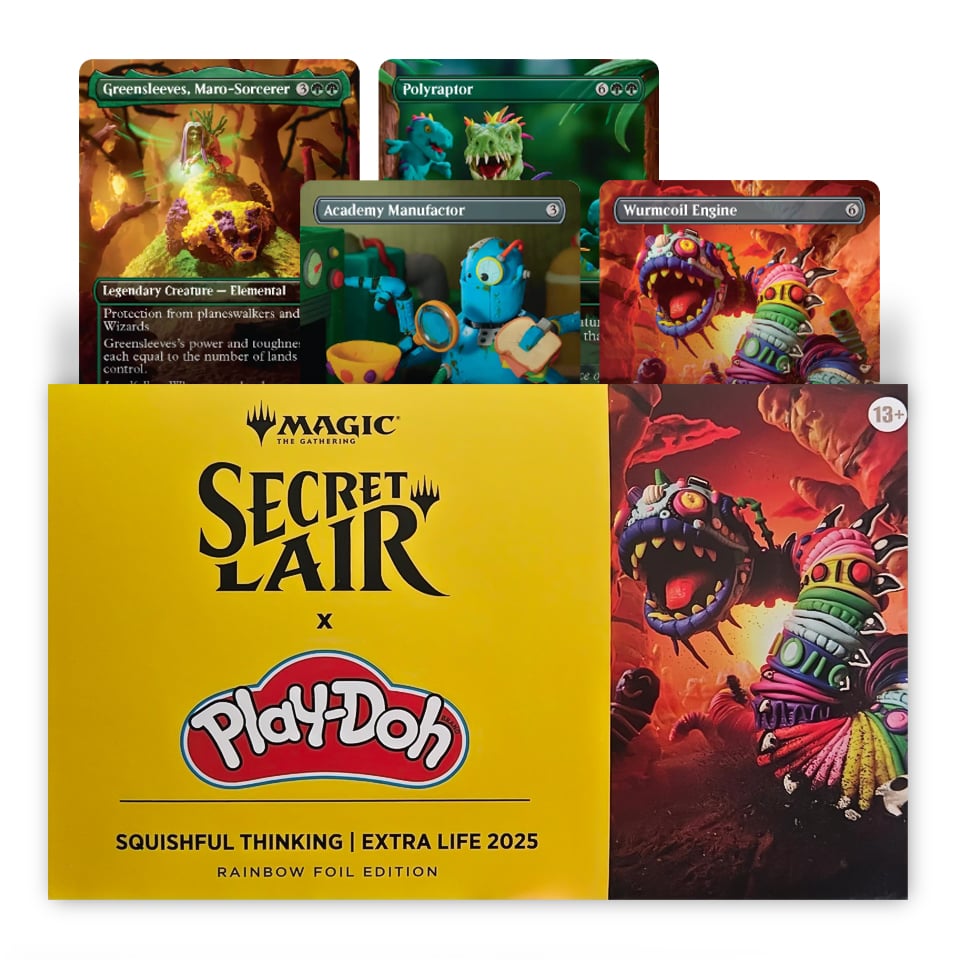 Secret Lair Drop Series: Extra Life 2025: Secret Lair x Play-Doh: Squishful Thinking