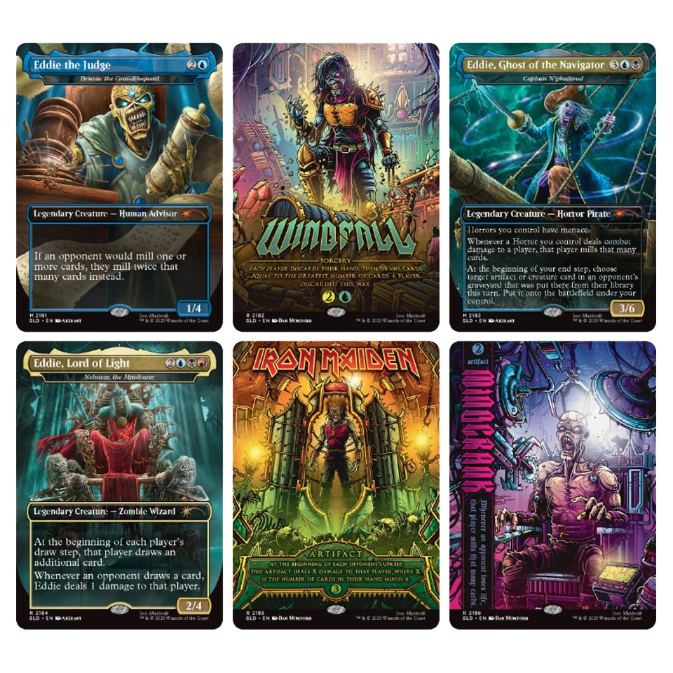 Secret Lair x Iron Maiden: Eddie Unchained Set Secret Lair Drop