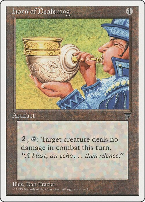 Horn of Deafening Card Front
