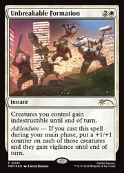 Unbreakable Formation 001