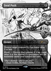 Fatal Push · Sketch Card | 7014 7014