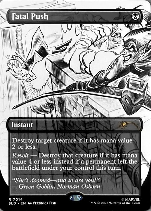 Fatal Push Card Front