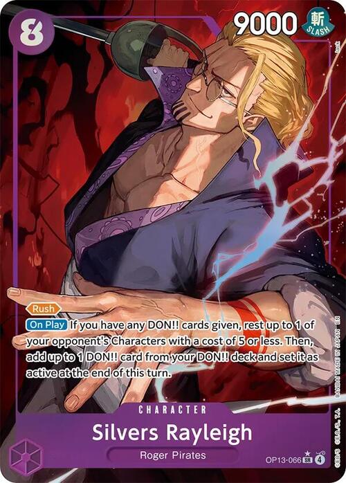 Silvers Rayleigh Card Front