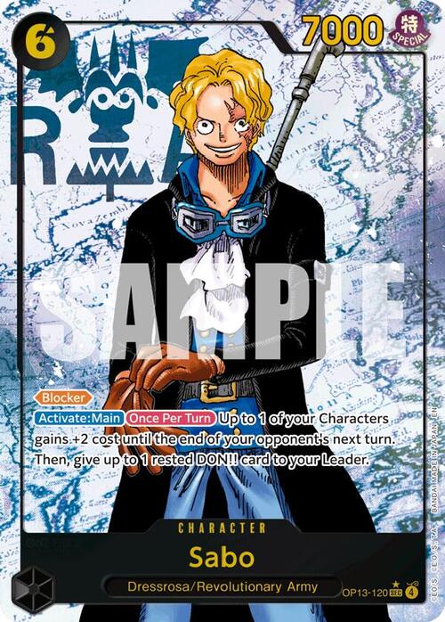 Sabo Card Front