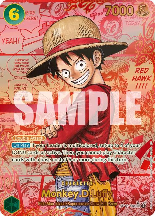 Monkey.D.Luffy Card Front