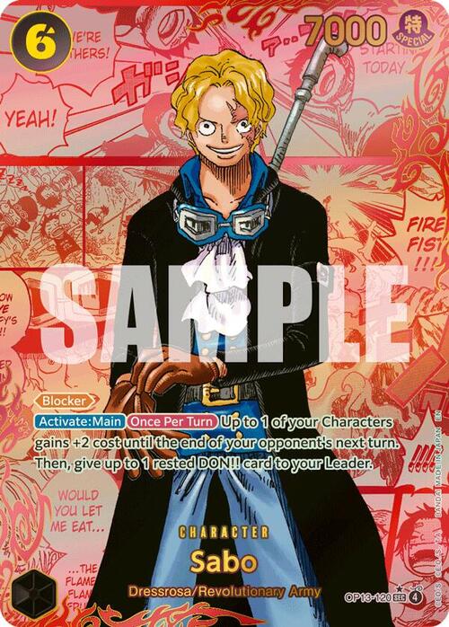 Sabo Card Front