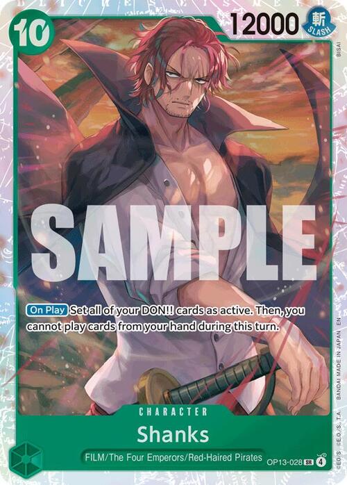 Shanks Card Front