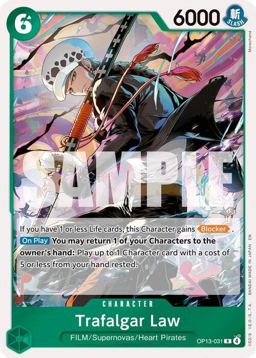 Trafalgar Law Card Front