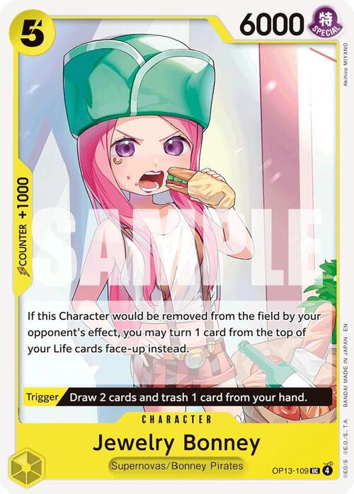 Jewelry Bonney Card Front