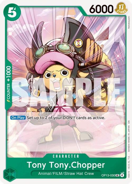 Tony Tony.Chopper Card Front
