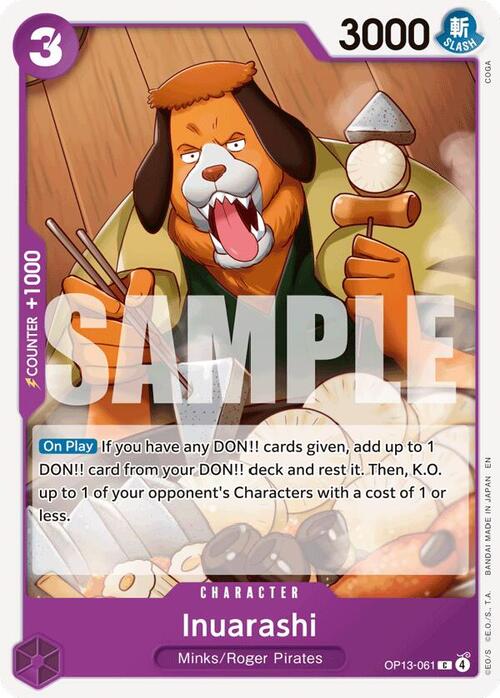 Inuarashi Card Front