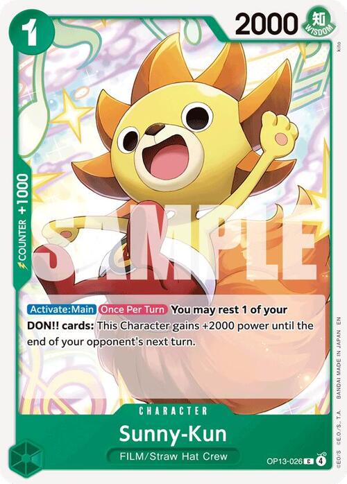 Sunny-Kun Card Front
